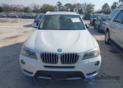 2013 BMW X3 xDrive28I из США, поврежденный, VIN 5UXWX9C5XD0A30180